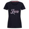 Womens/Ladies Filandra VIII Text T-Shirt