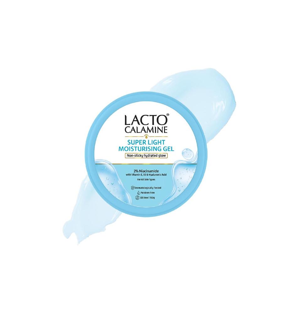 Lacto Calamine Super Light Face Moisturizer Gel For Oily Skin & Hydrated Glow