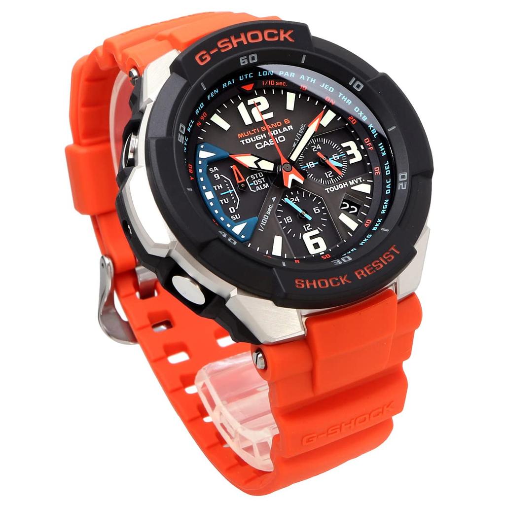 Часы CASIO Sky Cockpit с солнечной батареей как [Casio] Мужские [G-SHOCK] Радиоуправляемые GW-3000M-4A (Те же GW-3000M-4AJF) [Параллельный импорт]