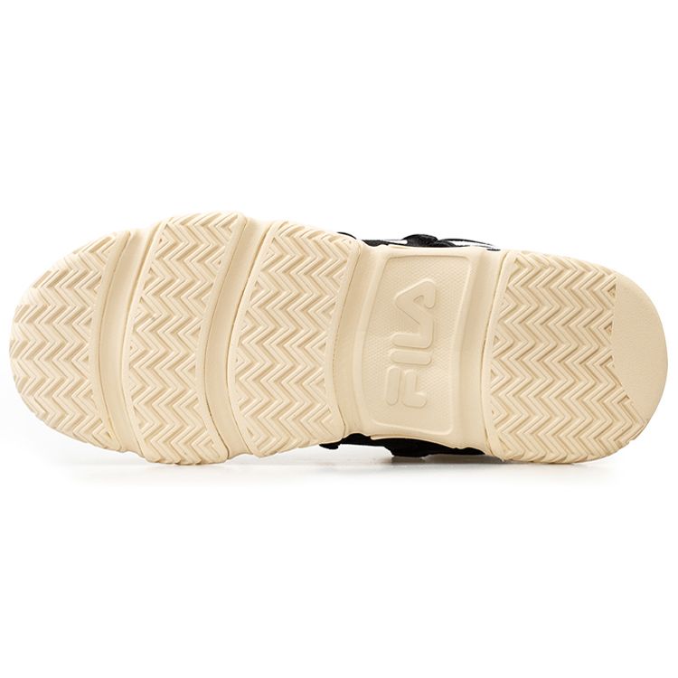 Fila Fusion Buster Кроссовки Ткань ТПУ Крутые Низкие Ретро Баскетбольные Кроссовки Женские Кроссовки Черный Белый T12W031201FBK