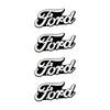 Car Audio Decorate 3D Aluminum Badge Emblem Stickers For Ford Focus Mk3 Fiesta Ranger Fusion Mondeo Mustang Fusion Kuga Ecosport CVY1