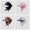 Embroidery Korean Headscarf Baseball Hat Sweet Quick-drying Peaked Cap Letter Baseball Cap  Men