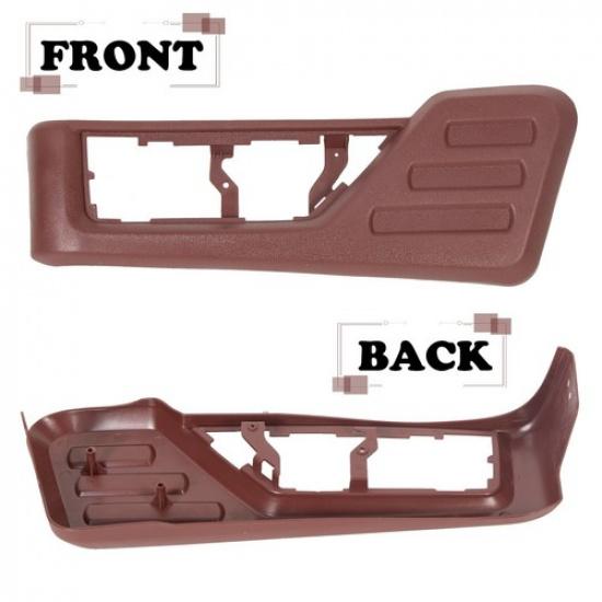 For 2008-2010 Ford F250 F350 Front Driver Seat Panel Trim Black/Gray/Red/Tan