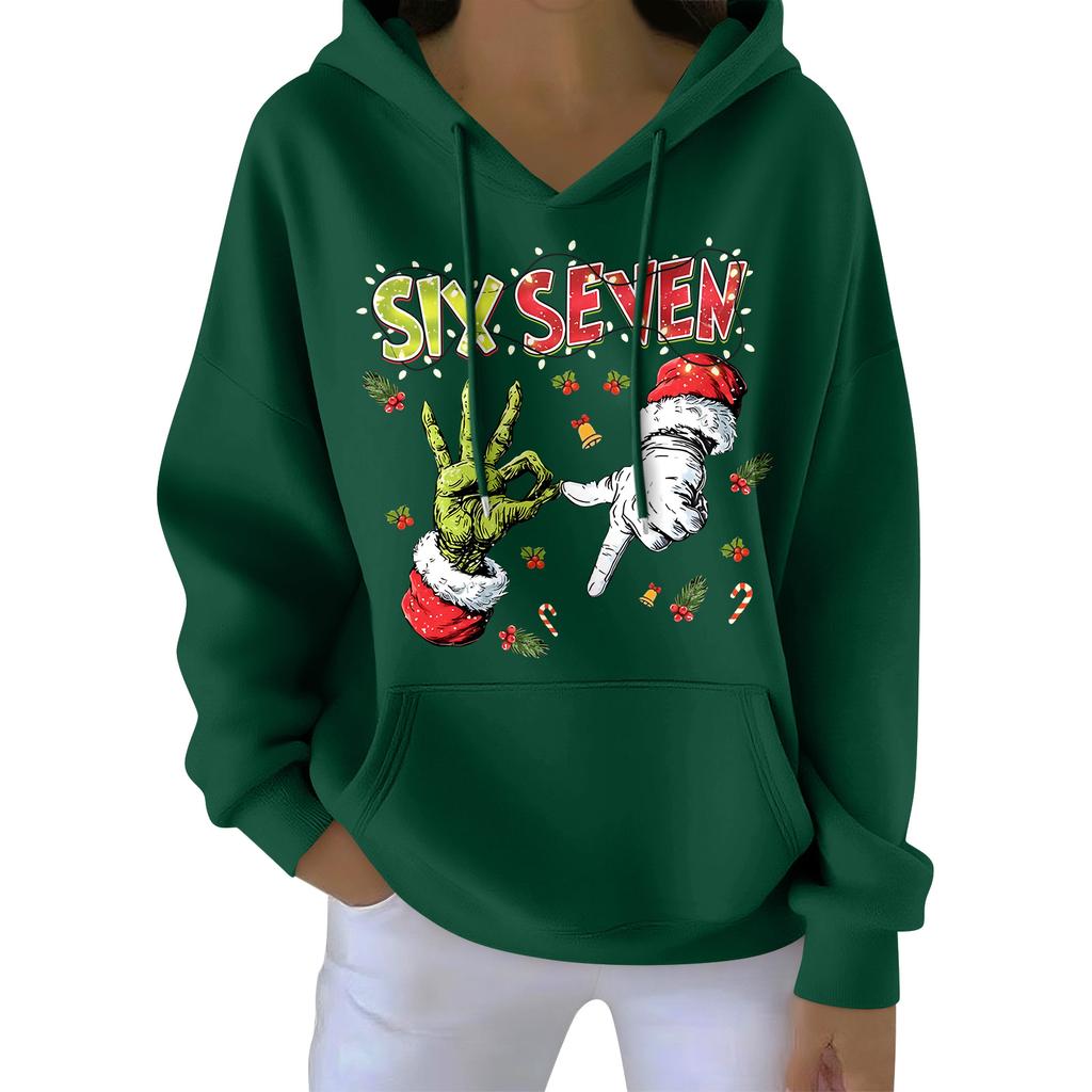 Женская мода, женский легкий пуловер с длинными рукавами и карманами, толстовка с капюшоном в стиле консервативного стиля