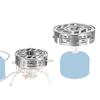 201Stainless Steel Windshield Ring Camping Fire Cover for Single Burner Stoves Enhances Cooking Efficiency Outdoor