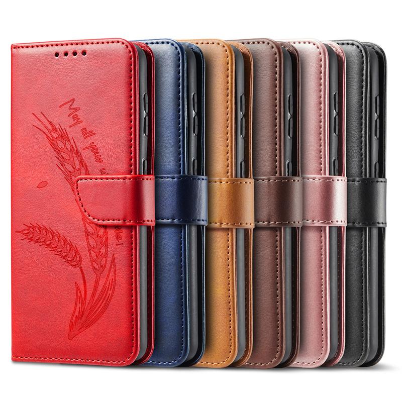 Casing For Huawei Enjoy 7S 8E Lite 8S 9S 9E 10S 10E 7 8 9 10 Plus Leather Phone Case Card Holder Wallet Flip Cover