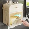Неперфорированная коробка для туалетной бумаги Водонепроницаемая Креативная Настенная Коробка-ящик для туалетной бумаги Рулонная Картонная Полка-ящик для хранения