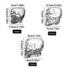 Хэллоуин Бытовая Череп Голова Стеклянная Чашка Прозрачная Кофейная Кружка Для Сока Питьевой Бар Клуб Виски Вино Пиво Чашка