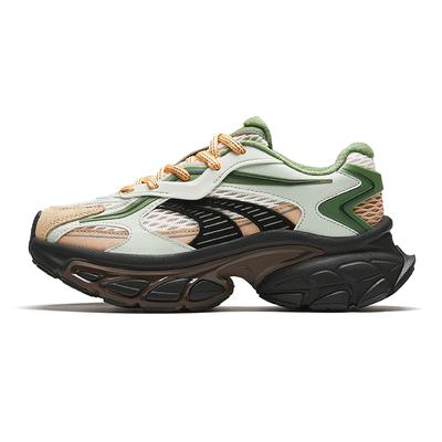 Star Moon удобные универсальные амортизирующие нескользящие износостойкие низкие туфли для папы женские кроссовки зеленые розовые 922418880-4