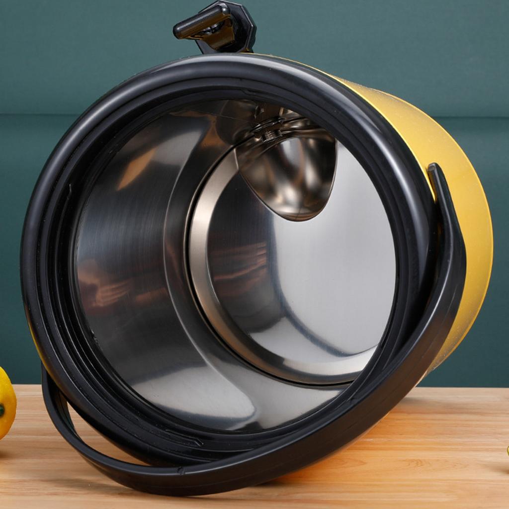 Изолированный диспенсер для горячих и холодных напитков. Ведро из нержавеющей стали с краном для диспенсера напитков.