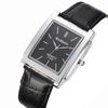 Top Brand Fashion Square Women Analog Quartz Watches Classic Black White Dial Ladies Wrist Watch Simple Casual Female Clock Gift