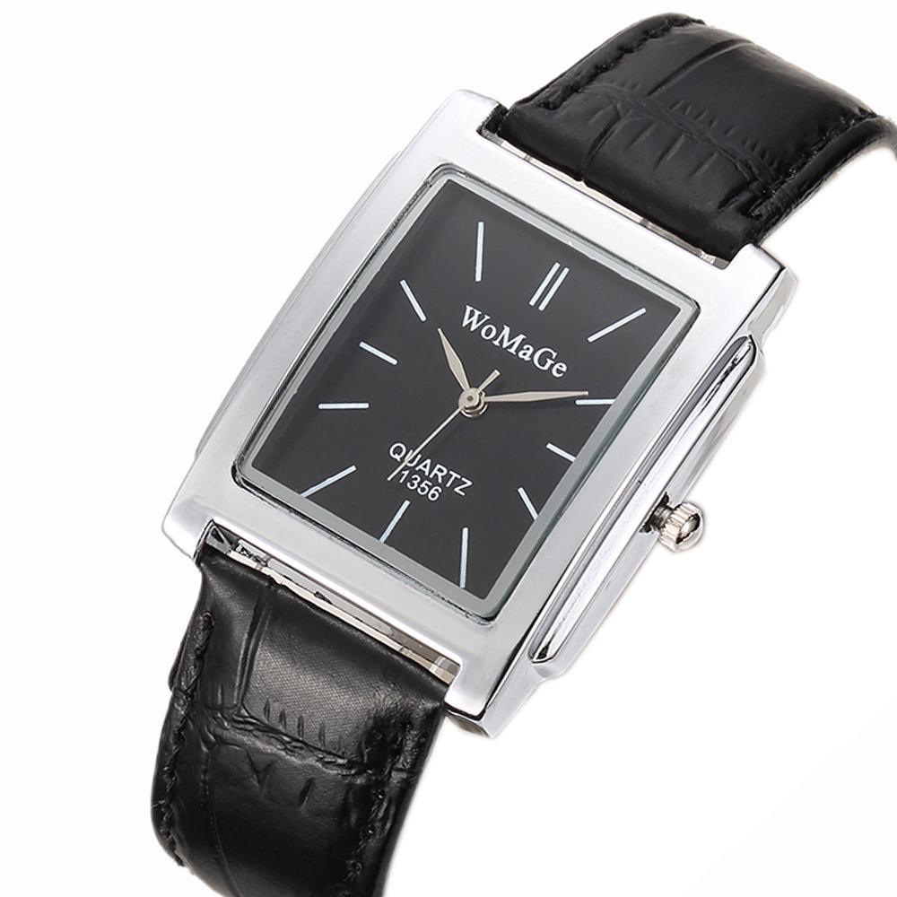 Top Brand Fashion Square Women Analog Quartz Watches Classic Black White Dial Ladies Wrist Watch Simple Casual Female Clock Gift