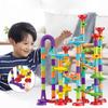 Marble Run Race Track Building Blocks Дети 3D Лабиринт Ball Roll Игрушка DIY Marble Run Race Coaster SetРождественский подарок