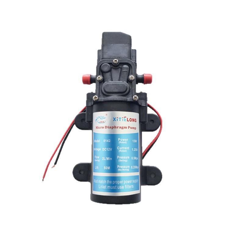 High-Temperature Resistant Self-Priming 15W Electric Diaphragm Pump - Automatic Household Water Booster & Cleaning Pump