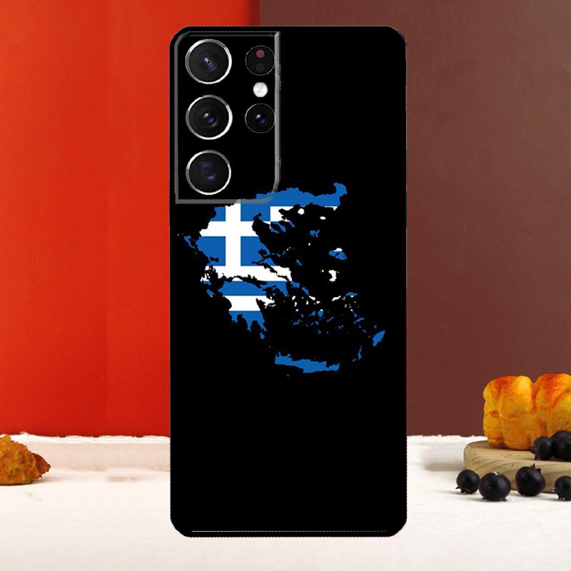 Греция Греческий флаг Чехол для Samsung Galaxy S23 S22 S21 Ultra Plus S20 FE Note 10 S9 S10 Plus Note 20 Ultra Чехол