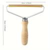 Dog Hair Remover Tool, Pet Fur and Lint Removal Brush with Metal Blade, Manual Coat Sweater Grooming Trimmer for Effective Cleaning of Carpets