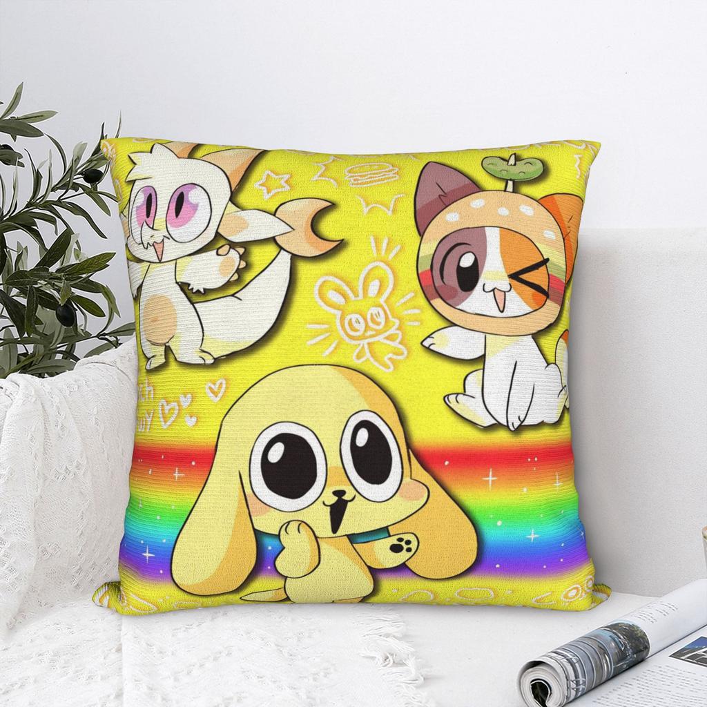 Chikn Nuggit Cartoon Anime Pillow Cover Kawaii Pillow Case For Living Room Sofa Soft Pillowcases Birthday Present