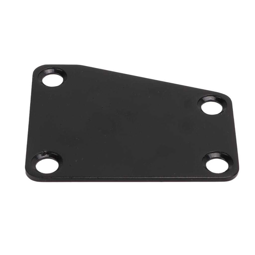 Металлическая трапециевидная накладка на гриф электрогитары с винтом для замены Черная