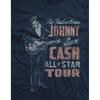 Johnny Cash Футболка унисекс для взрослых All Star Tour