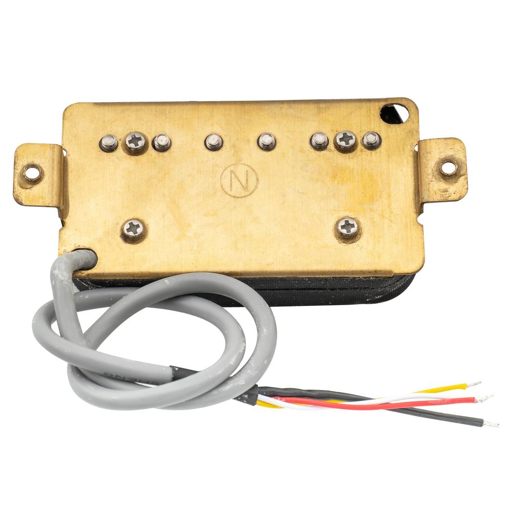 Wilkinson WOHHB Керамический Перегруженный Открытый Звукосниматель Humbucker для Электрогитары Черный Гриф,