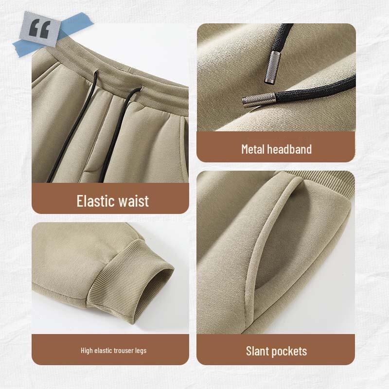 Jeanswest Men's Winter Sherpa Lined Jogger Pants