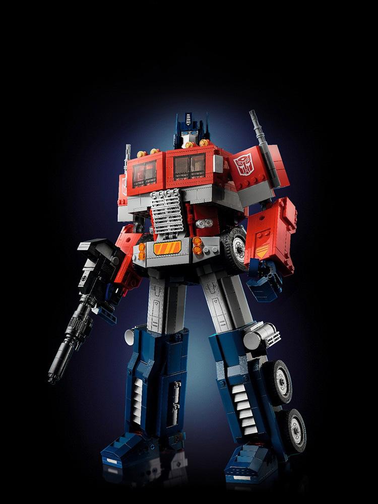 1508PCS Transformation Robot Car Toys Optimus Prime Building Blocks 10302 Truck Autobot Deformation Movies Gift For Children