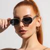 Fashion Sunglasses Small Frame Metal Sunglasses Non-polarized Fashion Accessory 