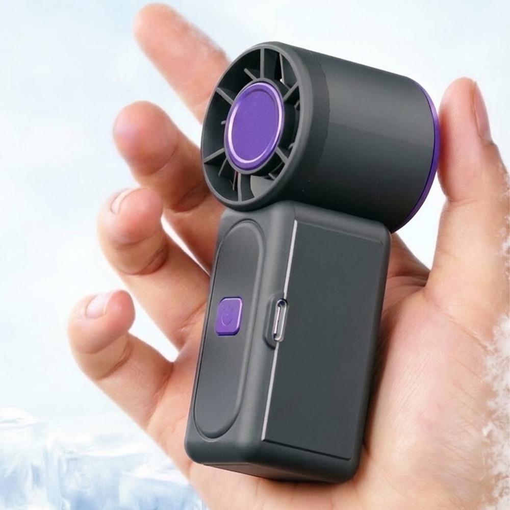 Adjustable Small Electric Fan Ultra-Quiet Pocket Fan Simple Portable Turbo Fan Outdoor Travel