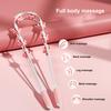Relaxation Body Massage Roller 8 Balls Ergonomic Handle Roller Type Back Strap