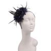 Wedding Elegant Women Headband Hair Accessories Feather Fascinator Hat