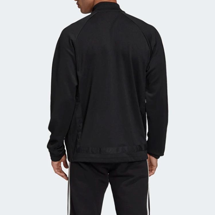 adidas Однотонные мужские топы в винтажном стиле Originals Warmup, черные GK0662