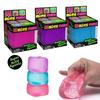 Игрушка-антистресс Schylling Nee Doh Nice Cube Super Squeeze, Сенсорный фиджет-куб, Прозрачно-красный, Сжимаемый куб для снятия стресса и тревоги