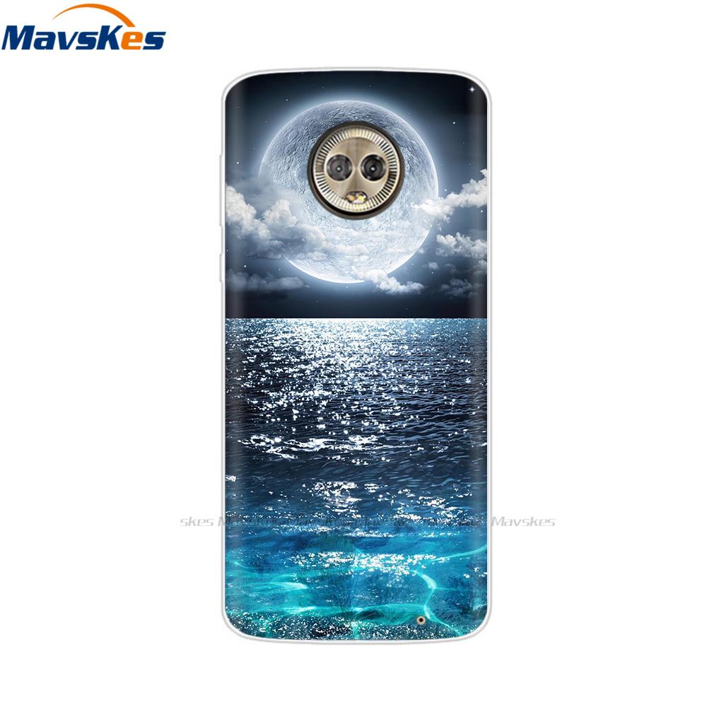 Силиконовый чехол для Moto G6 Plus Чехол Полная защита Мягкая ТПУ задняя крышка Для Motorola MotoG6 G6 Play Бампер Чехол для телефона Coque