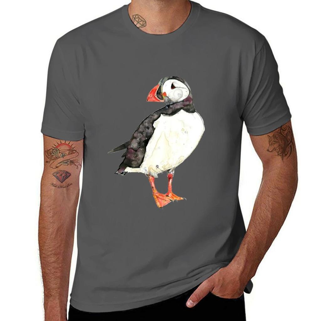 Puffin Tshirt Big Size Daily Wear Tshirt