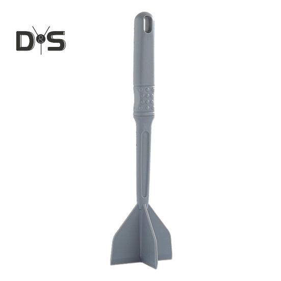 Кухонный ручной измельчитель для мяса с 4 изогнутыми лезвиями, термостойкая мясорубка для говяжьего фарша, гамбургера, мясорубка для гамбургеров с длинной ручкой