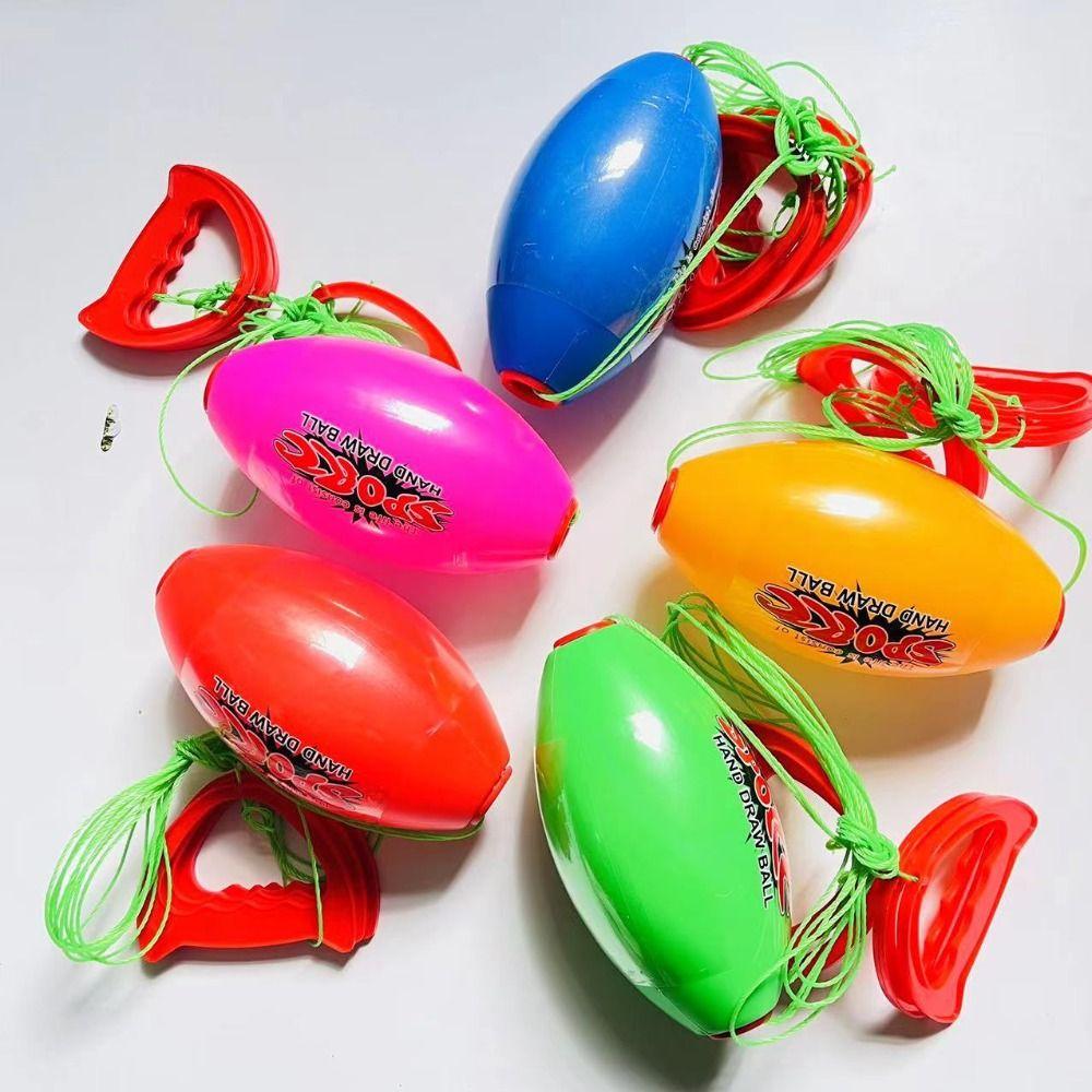 Sport Game Children Toys Speed Balls Sliding Zoom Ball Zip Ball Pulling Elastic Elastic Speed Balls