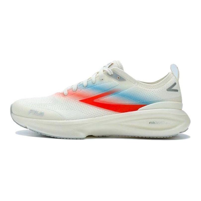 Fila Nuvole Легкие Удобные Сетчатые Низкие Тренировочные Кроссовки для Бега Мужские Кроссовки Белые Оранжевые A12M321115FGV
