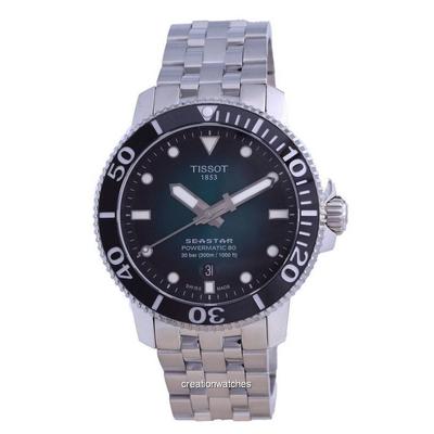 T-Sport Seastar 1000 Powermatic 80 Diver's Automatic T120.407.11.091.01 T1204071109101 300M Мужские часы
