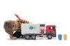 BRUDER MAN Side-opening Garbage Truck RED BR03761