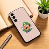 Funny Super Z-MarioS Bros  Phone Case Black Silicone Soft For Samsung Galaxy A73,A72,A71,A70,A53,A52,A51