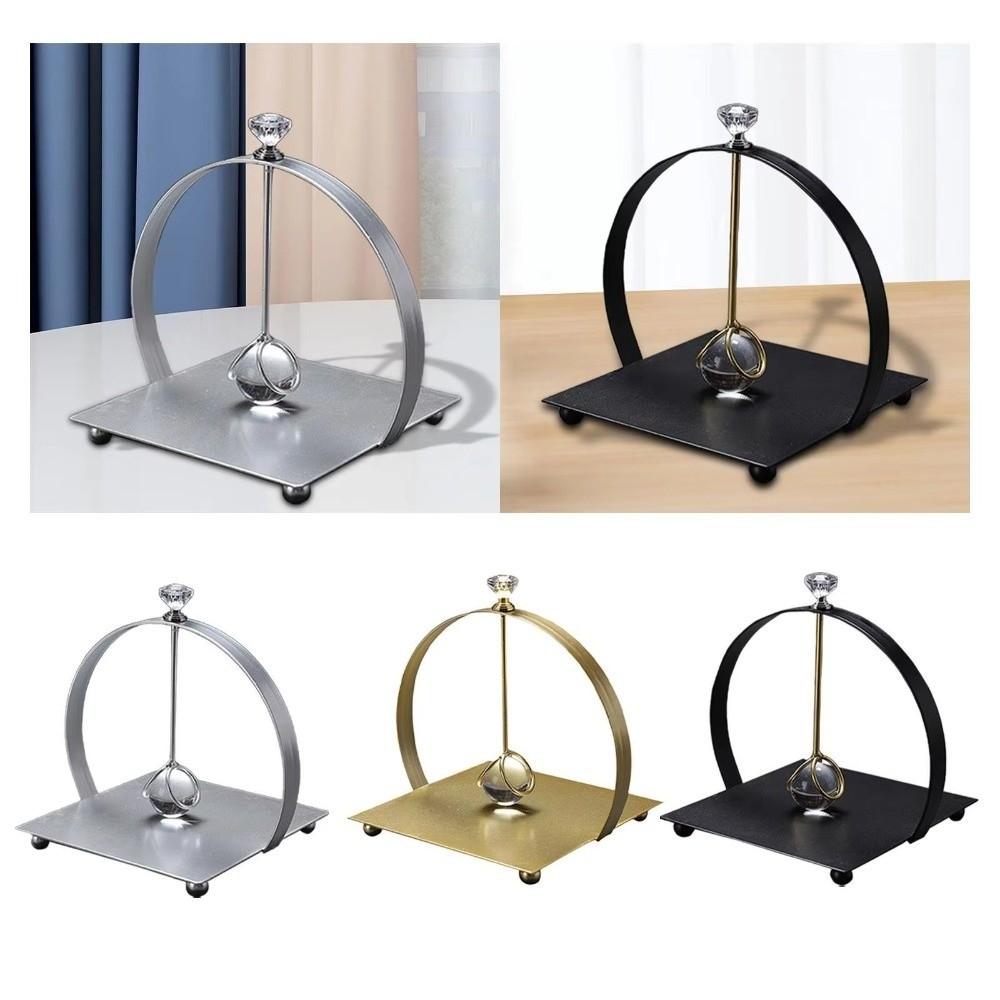 Modern Napkin Holder with Handle Tissue Storage Box Display Rack Napkin Stand Kitchen