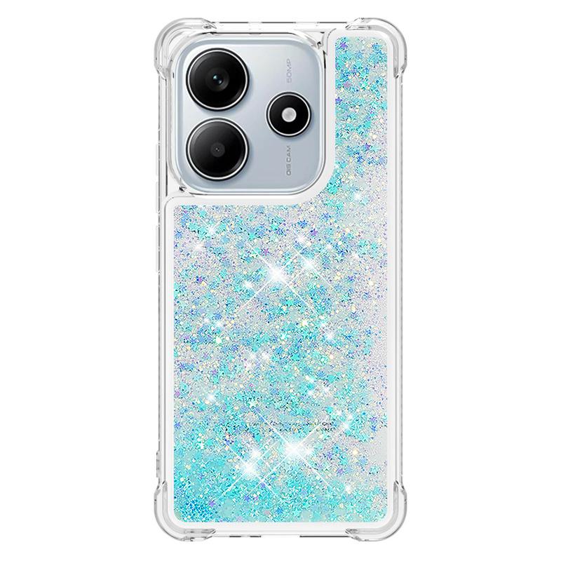 Чехол-песочница Fundas Note14 5G для Redmi Note 14 5G Coque Мягкий жидкий блестящий чехол для Xiaomi Redmi Note 14 5G Чехол для телефона Capa