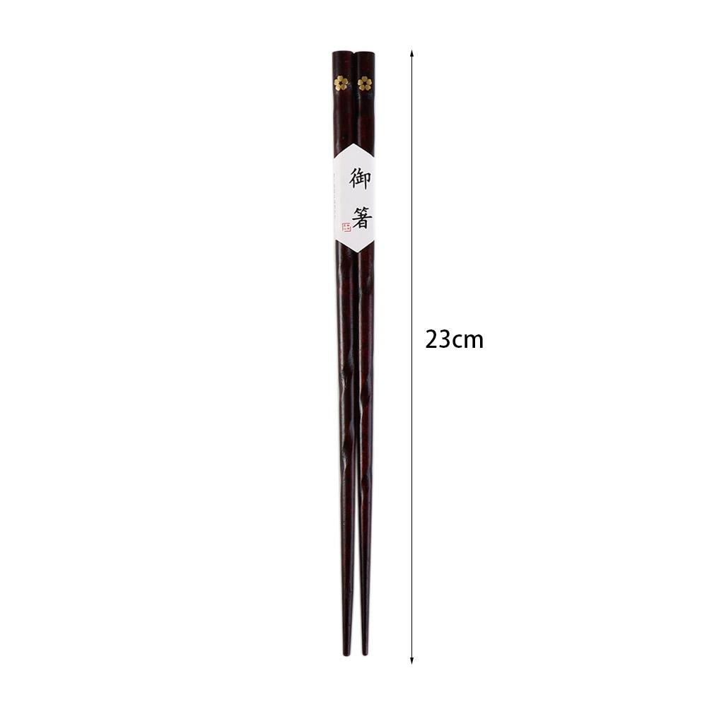 Нескользящие Деревянные Рустикальные Кухонные Принадлежности Столовые Приборы Палочки для Еды Посуда с Узором Слива