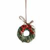 Painted Christmas Tree Decoration Pendant DIY Christmas Hanging Ornament  Xmas Party Supplies