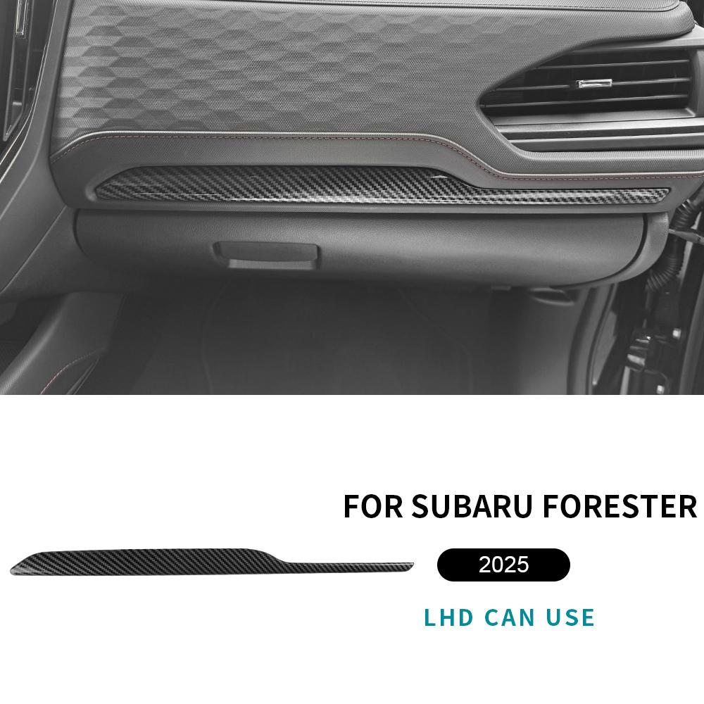 Наклейка на интерьер в стиле карбона для Subaru Forester 2025 2026 Панель интерьера