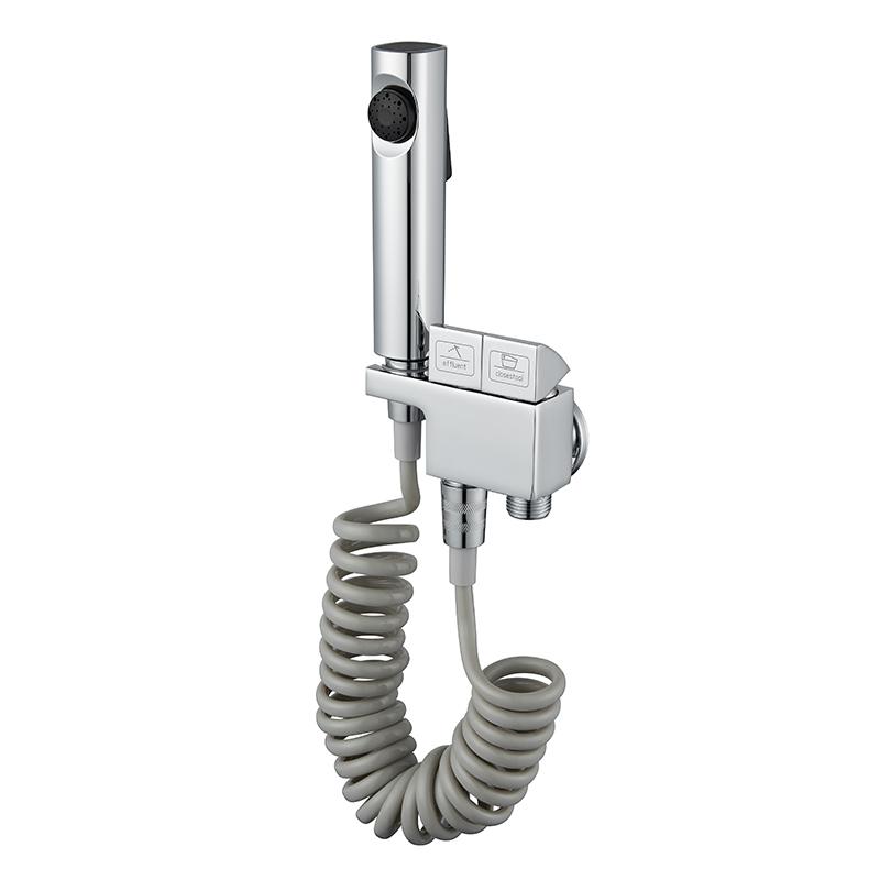 Luxury Gun Ash Bidet Sprayer Factory Spray Ladies Toilet Bidet Sprayer Portable