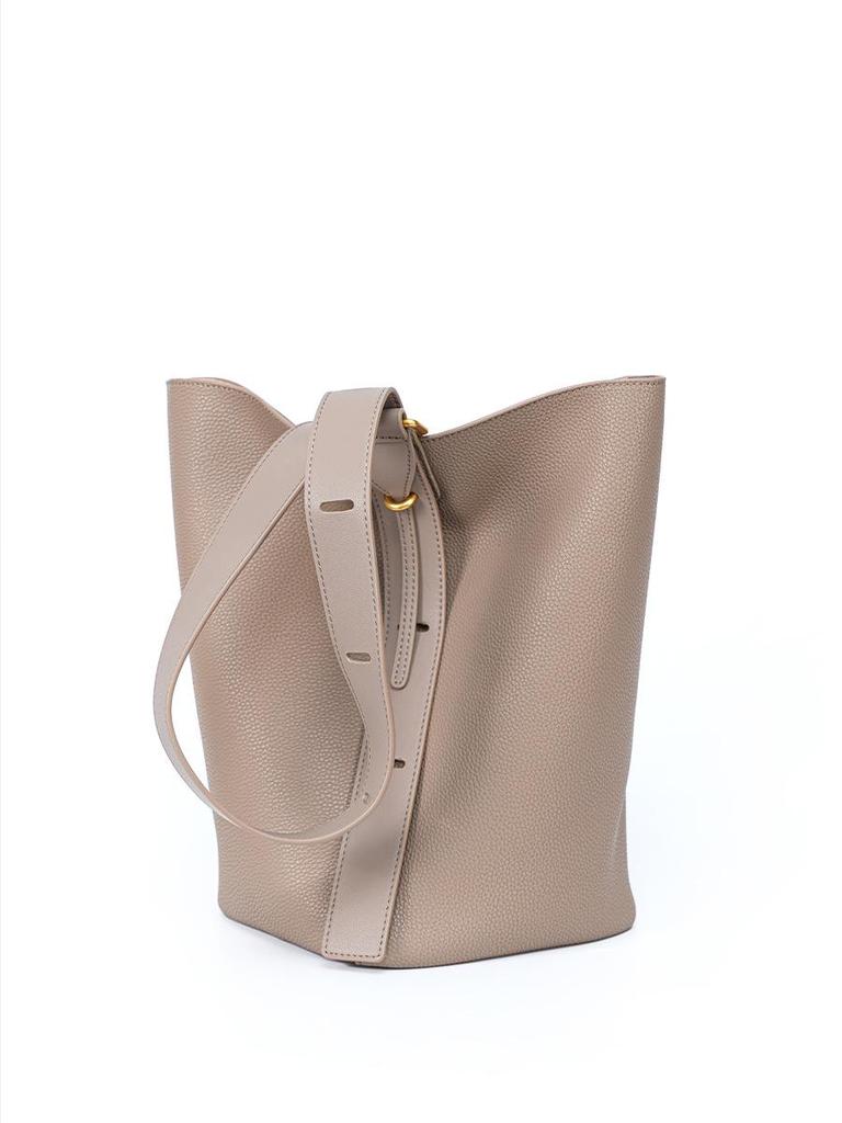 Women's Genuine Leather Bucket Bag - Stylish, Large Capacity, Versatile Handbag