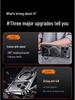 Совместим с iPhone 17 Air: Металлический полый теплоотводящий магнитный чехол-подставка для Apple 15/16 Pro Max.