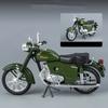 1/10 Jawa 250 Сплав Классическая Ретро Модель Мотоцикла Литье под Давлением Металл Дорожный Мотоцикл Модель Симуляция Звука и Света Детская Игрушка Подарок