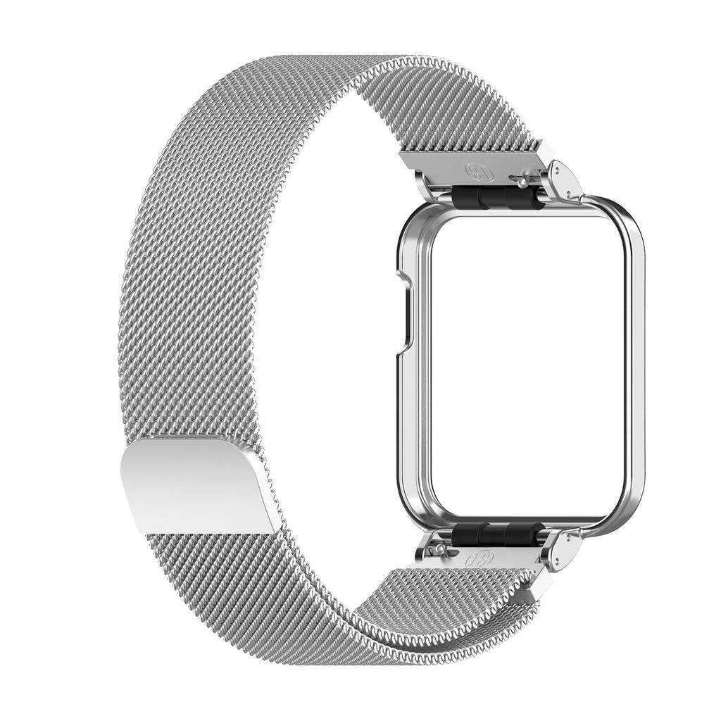 Миланский ремешок для Xiaomi Mi Watch Lite Smart Watch, металлический каркас, защитный чехол, браслет, ремешок для часов Redmi Watch 2 Lite Correa